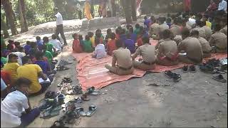 Panchayat Govt High School Betada Bhadrak yoga training program conducted Meditation [upl. by Neetsuj]