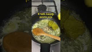 Barilla pesto soslu makarna denedim favori soslarımdan biri oldu shorts makarna sos [upl. by Girardi]