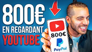 Gagner de l’argent en regardant des vidéos YouTube  2024 [upl. by Jolda]