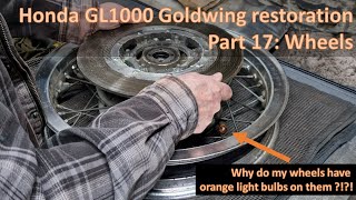 Honda GL1000 Goldwing restoration Part 17 [upl. by Yorke]