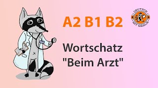 Termin beim Arzt  Telefonieren A2 B1 B2 Wortschatz [upl. by Enitsenrae]