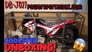 PIT BIKE UNBOXING DBJ027 COOLSTER 125cc [upl. by Atalayah]