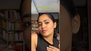 Lip combo for office office lipmakeup lipcombo shorts shortvideo lipsticklover officemakeup [upl. by Loar]