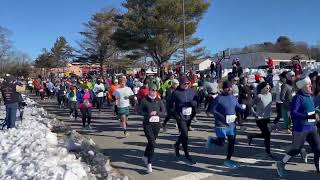 40th Mid Winter Classic 10 Miler Start  Courtesy of Kevin Freeman [upl. by Dlaniger322]