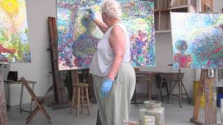 part 1 marcia sandmeyer wilson oil painting impressionist landscape [upl. by Dreddy]