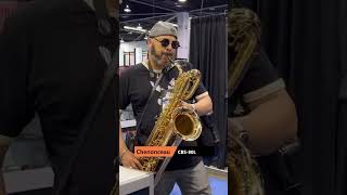 Professional baritone saxophone  Château Chenonceau 80 Series CBS80L 2024 NAMM showshorts [upl. by Brianne]