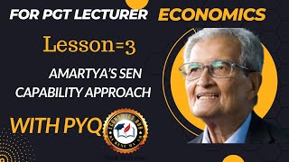 Amartya Sen  Capability Approach  Lesson 3  By Renu Maam [upl. by Capp]