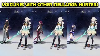 Fireflys Voice lines With Other Stellaron Hunters  Honkai Star Rail 23 [upl. by Rabkin]