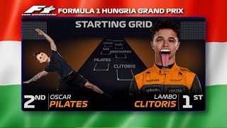 Grid da Zoeira  GP da Hungria 2024 [upl. by Madel]