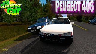 MARSEILLE TAXI IN FINLAND Peugeot 406 I My Summer Car [upl. by Airelav]