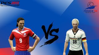 Chile x Alemanha  Copa do Mundo 1998 PES 2013 [upl. by O'Driscoll]