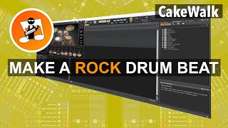 How to make a rock drum beat in Cakewalk [upl. by Anerak]