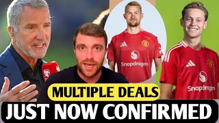 ✅JUST NoW MAN UTD TRANSFER NEWSampUPDATES THIS TUESDAY REVEALEDamp13082024 CONFIRMED [upl. by Otsenre]