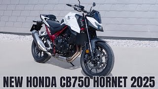 755 cc  90 Hp  CB750 Hornet Introduced with a New Face  New Honda CB750 Hornet 2025 [upl. by Ailati]