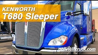 Kenworth T680 Sleeper SemiTruck For Sale [upl. by Ecela38]