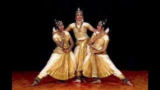 Brindavana Saranga Thillana  Trio presentation  Sridevi Nrithyalaya  Bharathanatyam Dance [upl. by Sihtnyc]