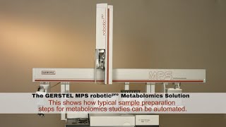 MPS robotic pro Metabolomics Solution [upl. by Ecinreb]