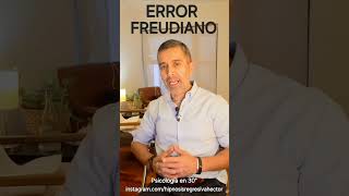 ERROR FREUDIANO Psicología en 30quot [upl. by Nyar]