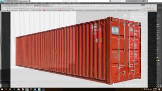 3ds Max tutorial Shipping container modeling  p1 [upl. by Nallaf]