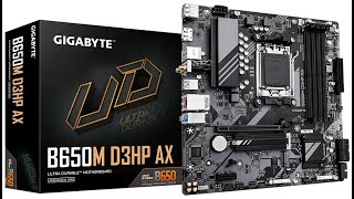 GIGABYTE B650M D3HP AX 🎯 Motherboard Unboxing and Overview [upl. by Kimon]