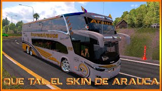 Skin Deluxe Improvisado Empresa Arauca Marcopolo Paradiso NEW G7 1800 DD 6x2 V2 © Grupo Cd3dShop [upl. by Alyosha]