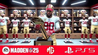 Cardinals vs 49ers Madden 25  PS5 Week 5  Mundogamerbrasil [upl. by Einuj]