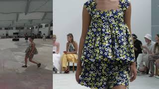 Cecilie Bahnsen Spring Summer 2019 Show Part 2 [upl. by Atterg229]