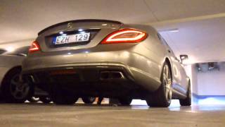 CLS63 AMG 819hp1315nm Cold Start w Catless Downpipes [upl. by Hudis]