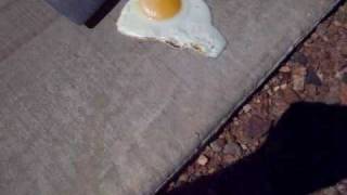 Frying an egg on the sidewalk part II [upl. by Reginnej]