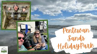 Uncovering Cornwalls Hidden Gem  Take a Tour of Pentewan Sands 5th Wheel [upl. by Annahsed753]