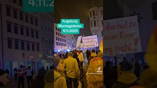 Augsburg läuft wieder am Montag 04112024 video viralvideo [upl. by Nnylyam]