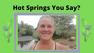 Hobo Hot Springs  Saratoga Wyoming [upl. by Nylodam309]