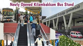 Newly Opened Kilambakkam Bus Stand [upl. by Oznole616]