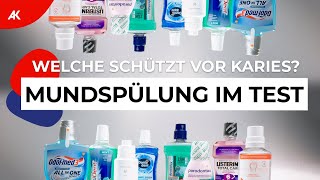 Mundspülung im VKITest  Listerine Parodontax Dentalux [upl. by Gaughan]