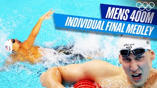 🏊🏼‍♂️ FULL Mens 400m Individual Final Medley  Tokyo 2020 Replays [upl. by Einaffets]