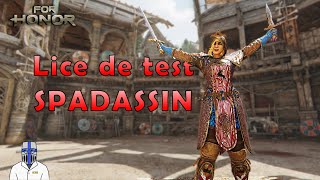 REWORK SPADASSIN Test de la potentielle Refonte Duels amp Dominion For Honor [upl. by Chet]