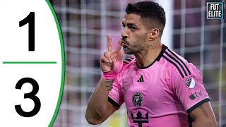 DC United vs Inter Miami 13 Highlights amp Goals  Luis Suarez Double [upl. by Bearnard]