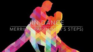 Merrilyn Part 1Men’s StepsAustralian Dance New Vogue WalkthroughDemonstrated By Jin [upl. by Ruff910]