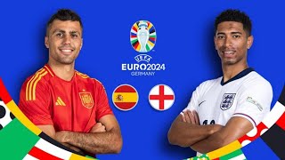 Футбол Чемпионат Европы2024 Испания  Англия Финал EURO 2024 Spain  England Ver 2 [upl. by Gazo]