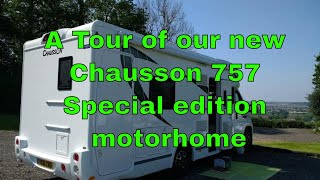 A tour of our new CHAUSSON MOTORHOME Flash 757 Special Edition [upl. by Llenal]