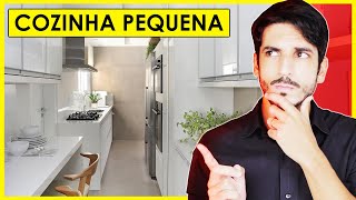 COZINHA PLANEJADA PEQUENA  13 DICAS SIMPLES PARA COZINHA PEQUENA [upl. by Agata111]