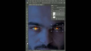 Eye glow effect in photoshop [upl. by Drona595]