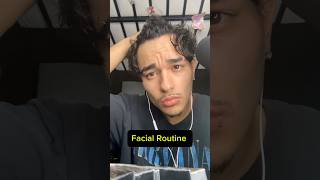 asmr nighttime facial routine facialroutine [upl. by Aizitel]