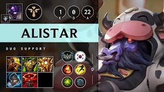 Alistar Support vs Leona Super CC  KR Challenger Patch 1417 [upl. by Pritchett]