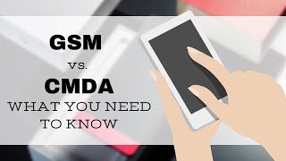 What GSM and CDMA Mean for You and Your Cell Phone [upl. by Ardnosac]