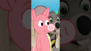 Too Many Pigs In The Pool  Chuck E Cheese  Shorts chuckecheese kidssong singalongfun [upl. by Piscatelli]