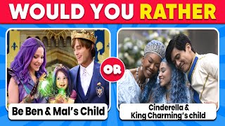 Would You Rather 🎶 Descendants Movie Quiz  The Rise of Red ❤️ 😱⚠️ EXTREME Edition [upl. by Staley418]