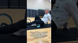 Myofascial release with the Chirp Wheel XR 6quot [upl. by Diva]