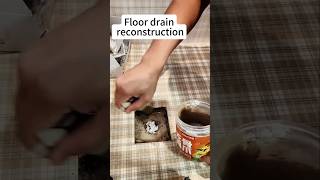 Floor drain reconstruction craftsman [upl. by Llertnov]