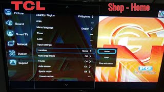 How to Switch TCL Smart LED TV from Shop Mode to Home Mode  A StepbyStep Guide [upl. by Ahcila895]